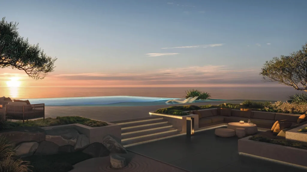 360° Dual Panoramic Views & Cantilevered Pool Decks